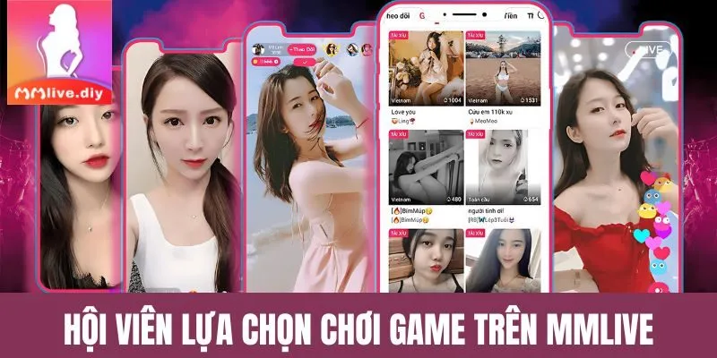 Hội viên lựa chọn chơi game trên MMLive
